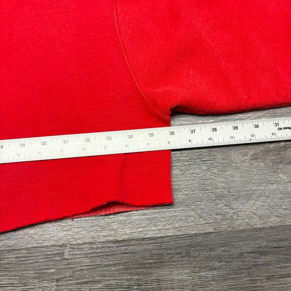 Vintage 90s Galt Sand Ohio State Buckeyes Women L Embroidered Cropped Sweatshirt - Picture 10 of 12